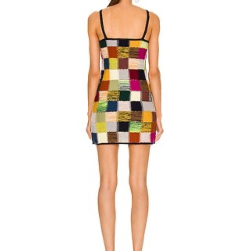 Acne Studios Patchwork Knit Mini Dress - Size S (can fit M) - Picture 3 of 10